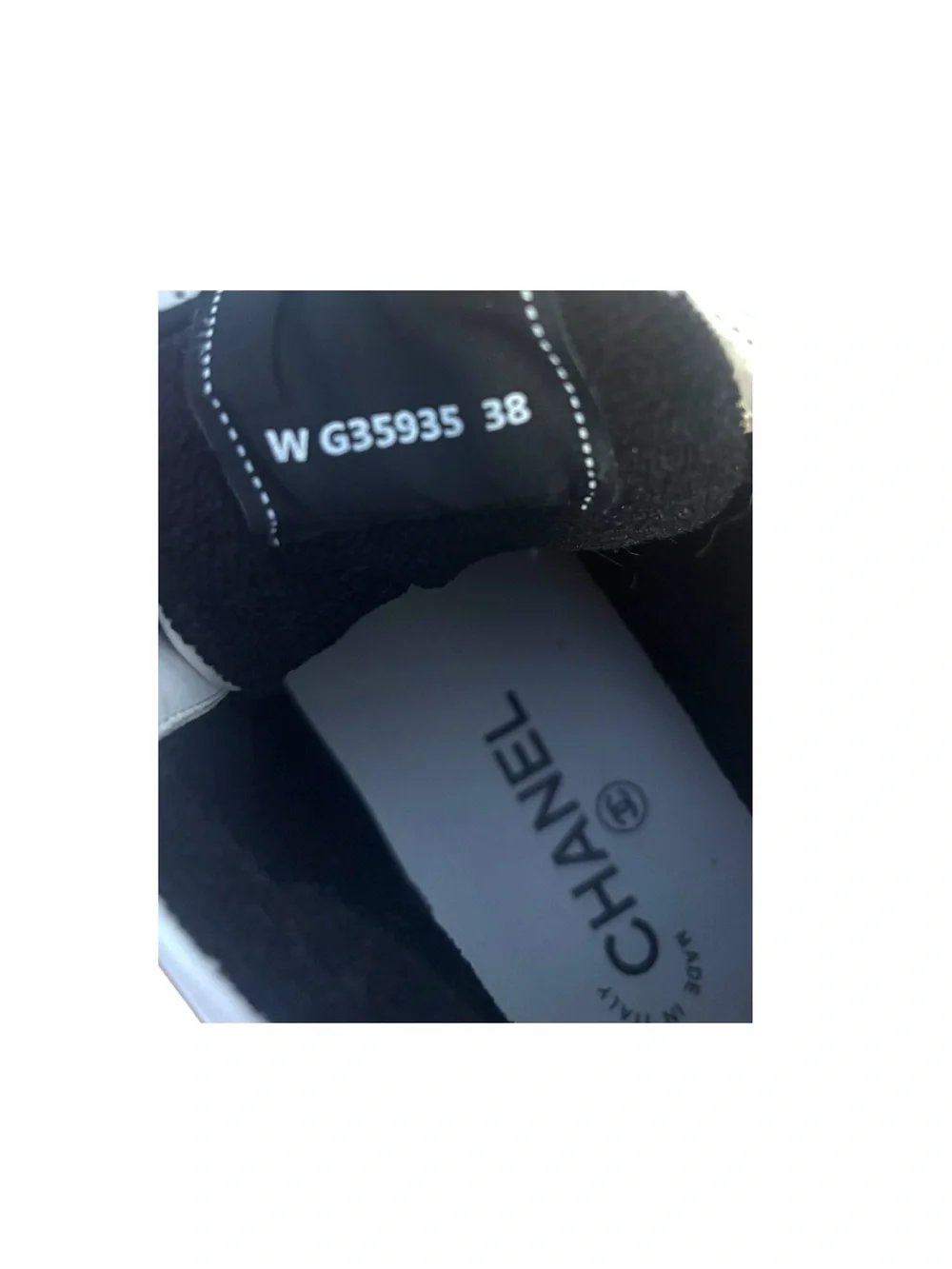 Chanel Logo High Top Sneakers - Picture 10 of 10